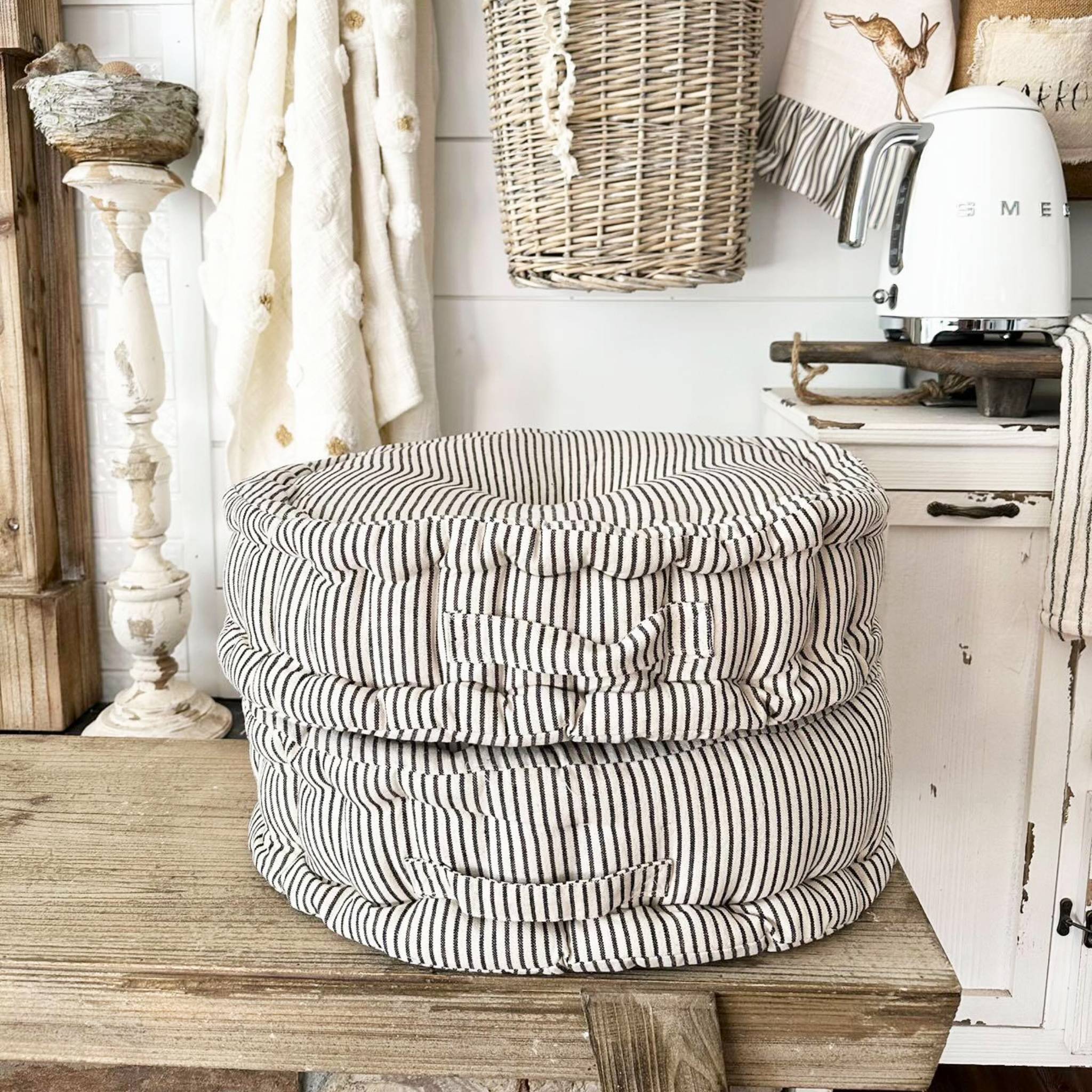 Floor Cushions | Cottage Farmhouse Large Pillows – Simply Styled