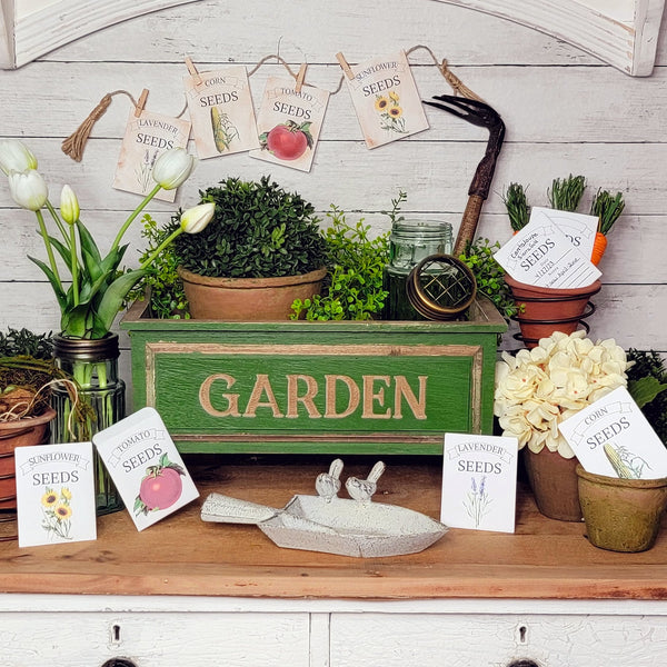 DIY Garden Seed Packets | Free Printable