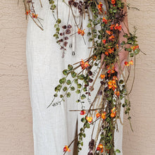 Load image into Gallery viewer, Autumn bittersweet floral and twig garland.
