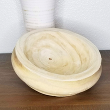 Load image into Gallery viewer, Paulownia Wood Carved Bowl
