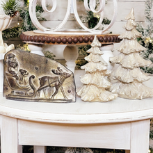 Load image into Gallery viewer, Santa In His Sleigh Antique Inspired Tabletop Decor
