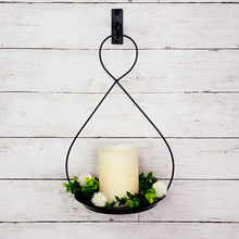 Load image into Gallery viewer, Metal Teardrop Hanging Candle Tray
