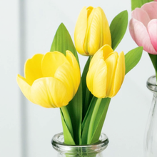 Load image into Gallery viewer, Yellow Artificial Real Feel Tulip
